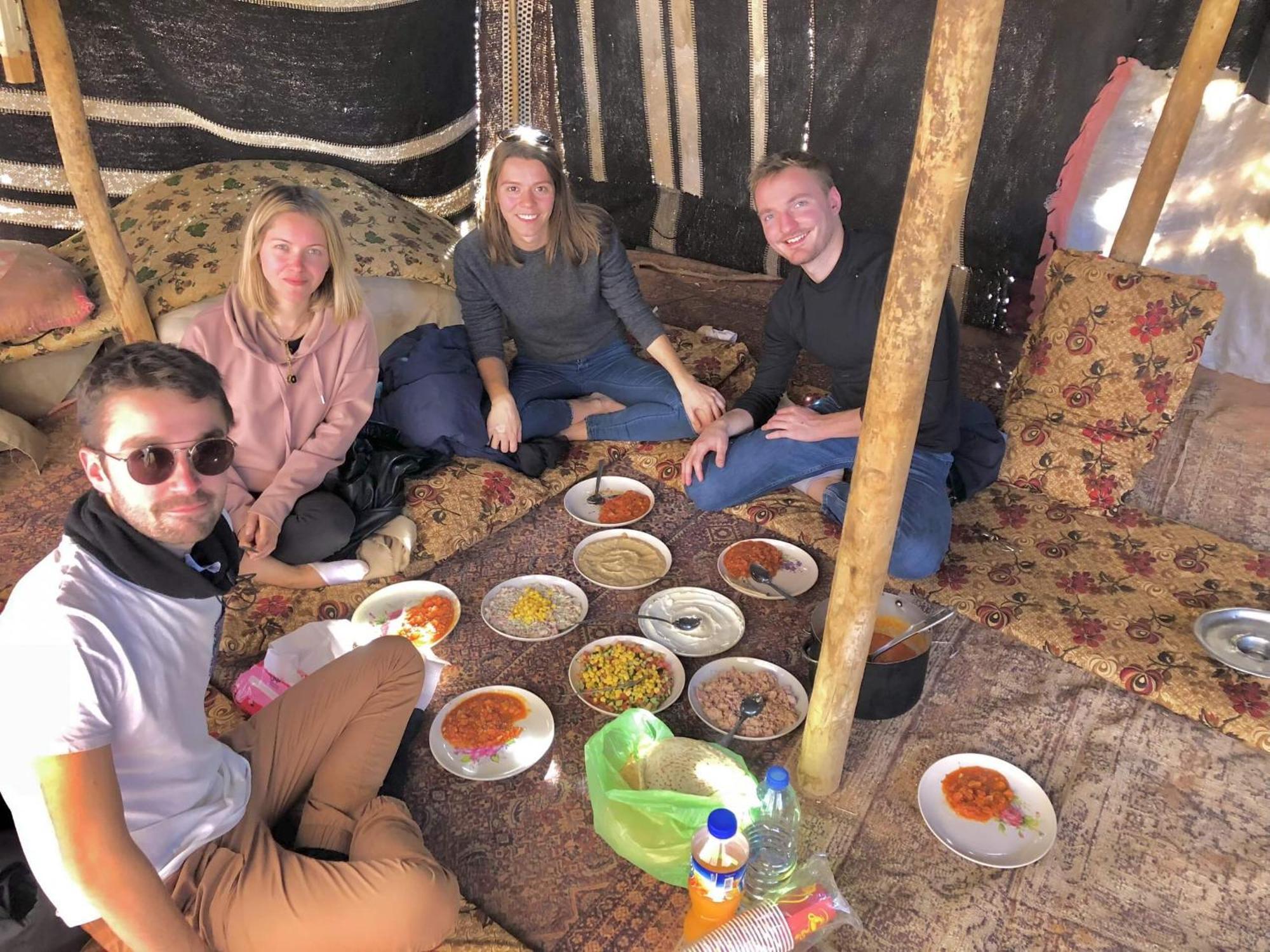 Wadi Rum Mundo Camp العقبة المظهر الخارجي الصورة