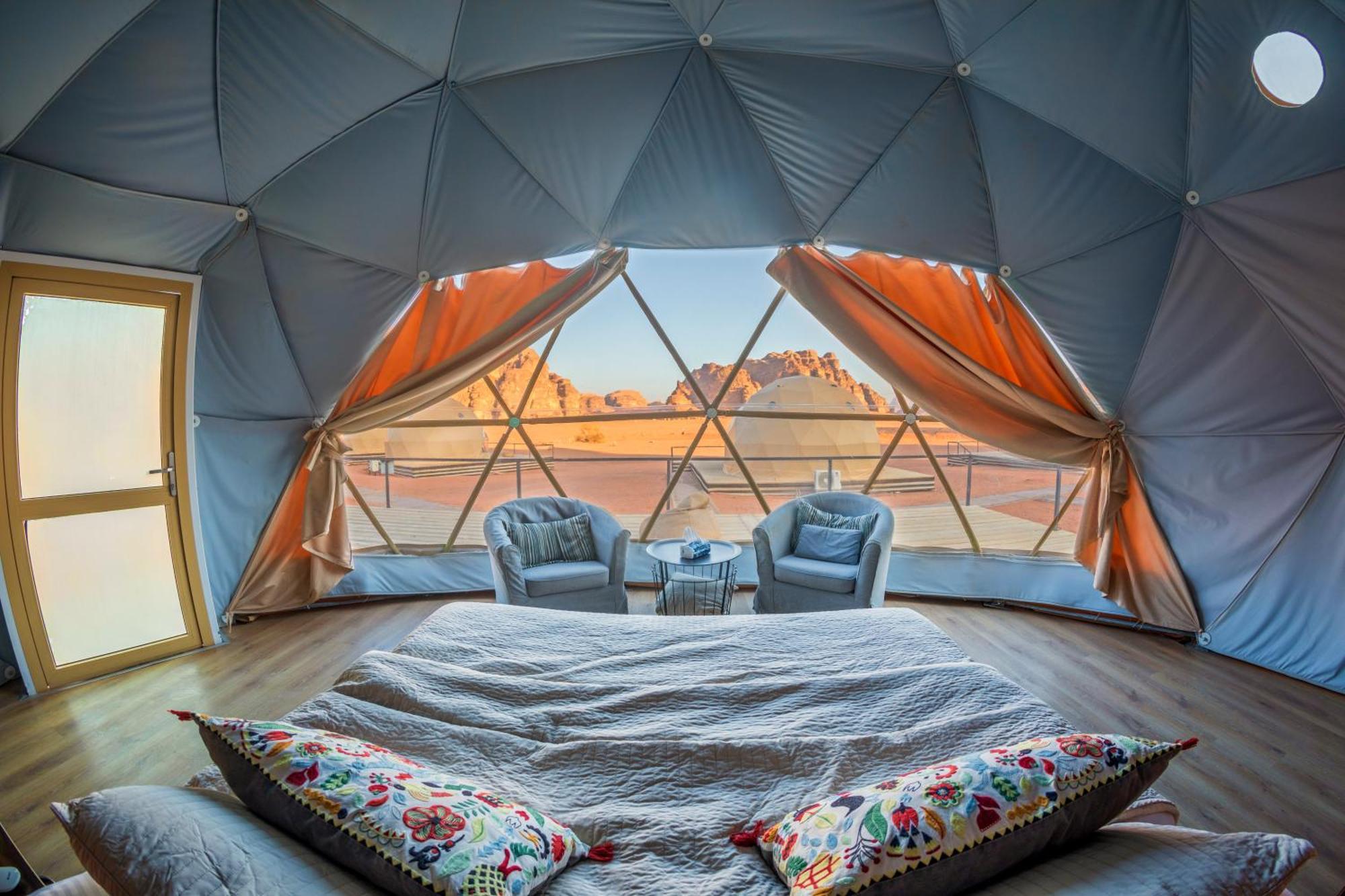 Wadi Rum Mundo Camp العقبة المظهر الخارجي الصورة