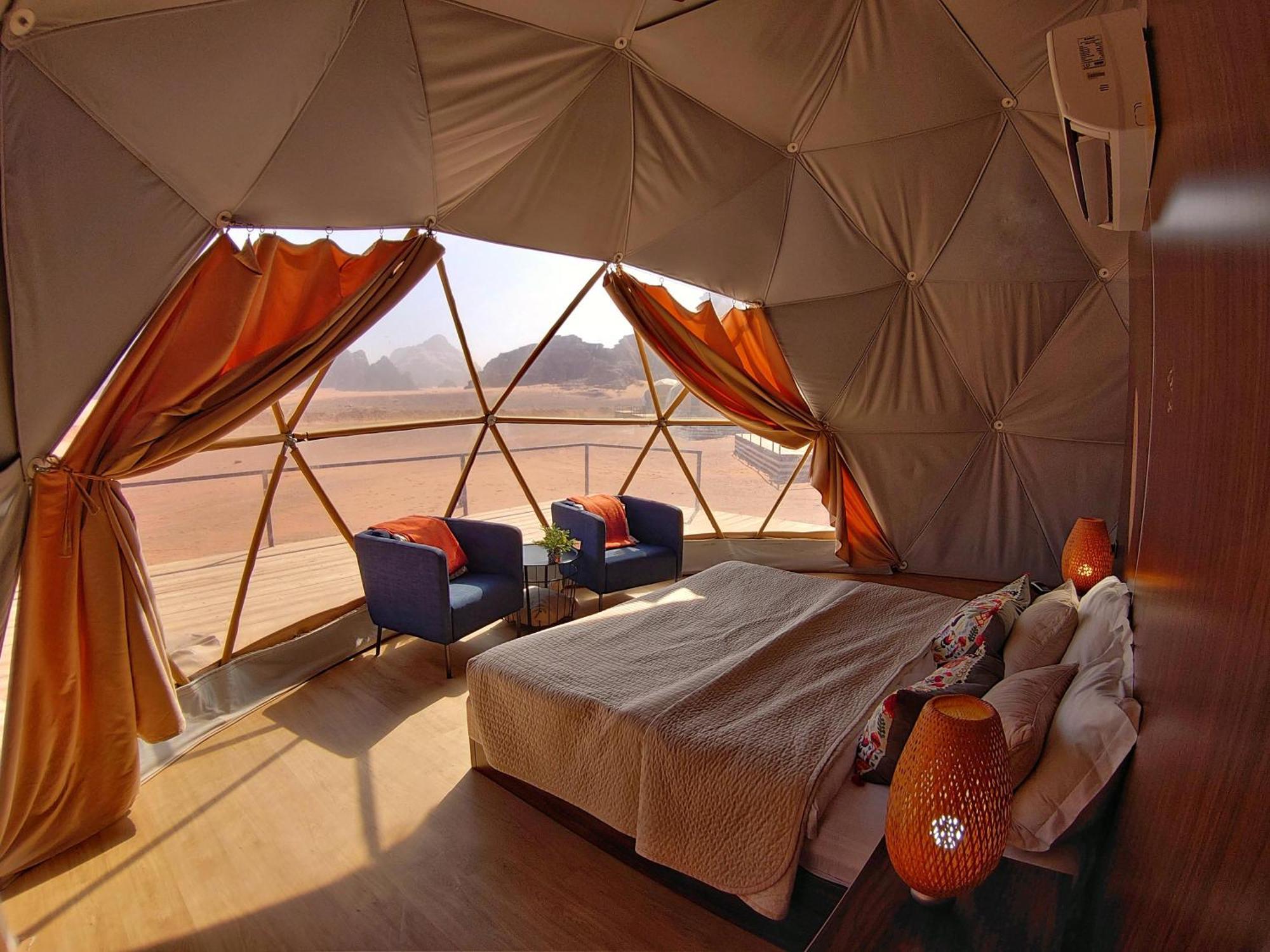 Wadi Rum Mundo Camp العقبة المظهر الخارجي الصورة