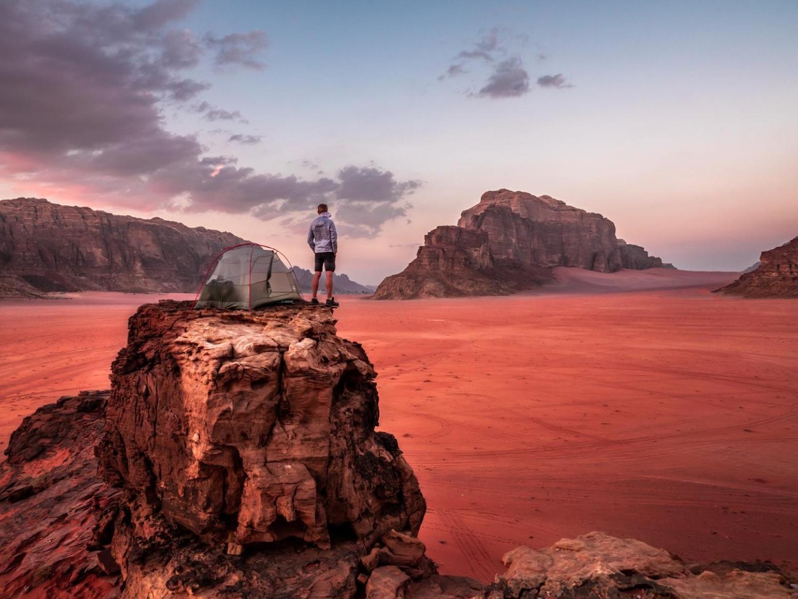 Wadi Rum Mundo Camp العقبة المظهر الخارجي الصورة